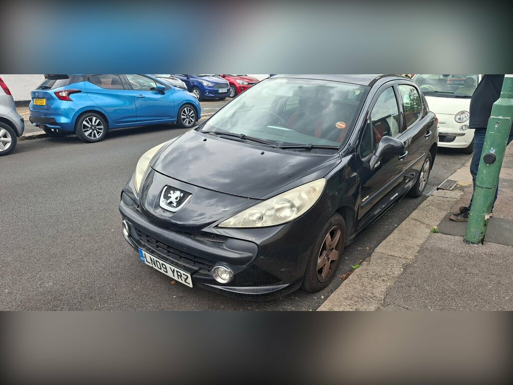Peugeot 207 1.4 Verve Hatchback 150 Gkm, 7 Black #2