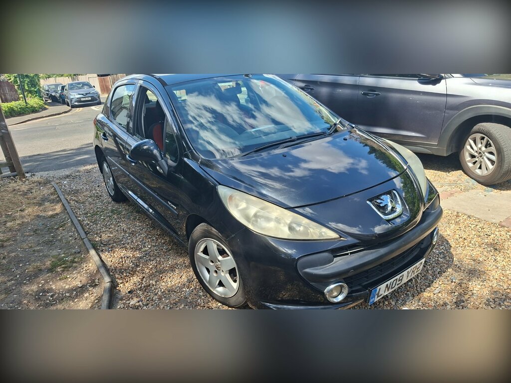 Peugeot 207 1.4 Verve Hatchback 150 Gkm, 7 Black #2