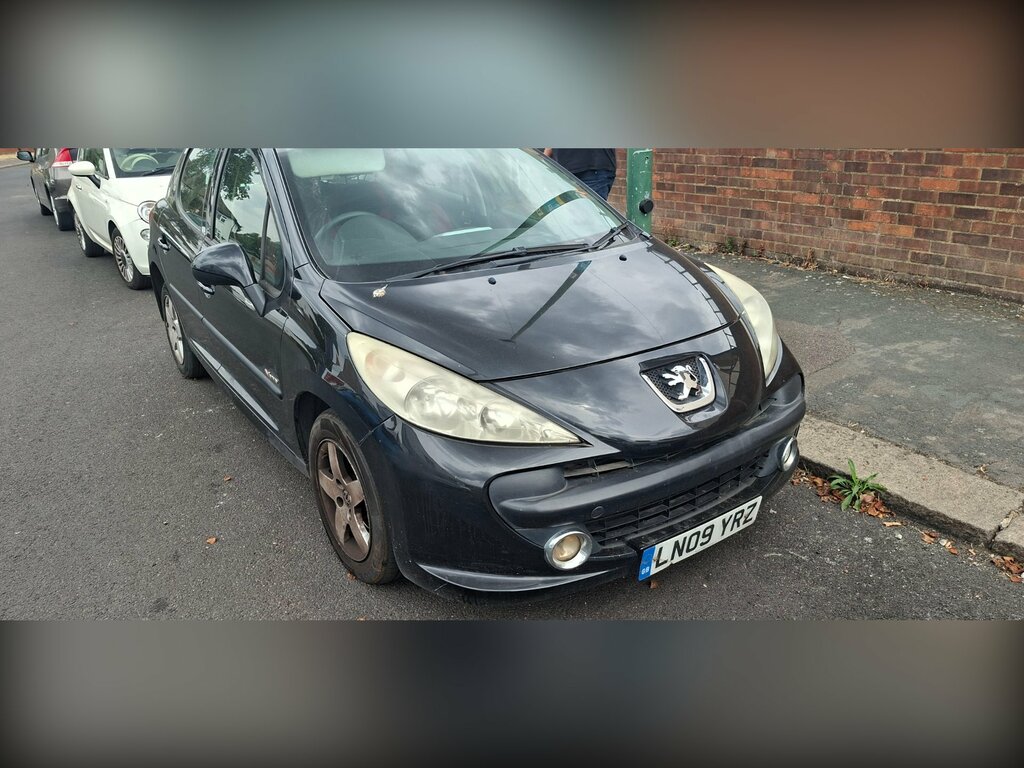 Peugeot 207 1.4 Verve Hatchback 150 Gkm, 7 Black