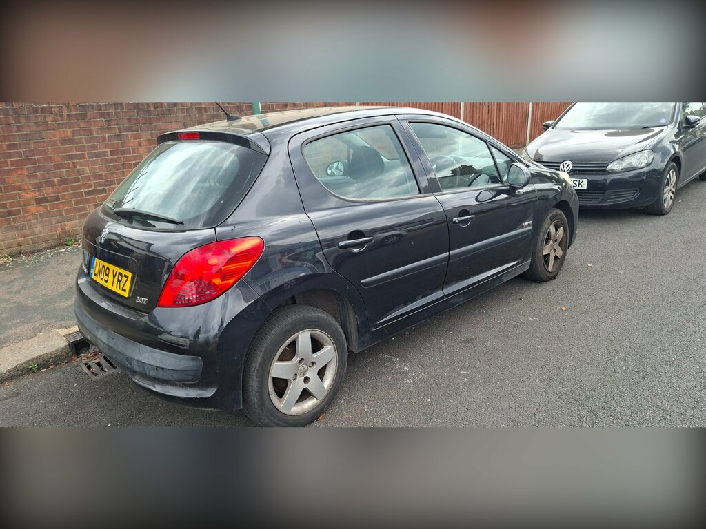 Peugeot 207 1.4 Verve Hatchback 150 Gkm, 7 Black #5
