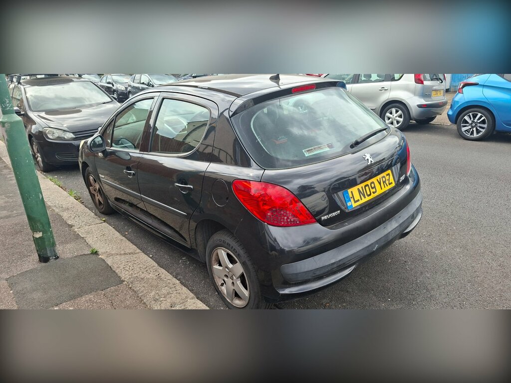 Peugeot 207 1.4 Verve Hatchback 150 Gkm, 7 Black #3