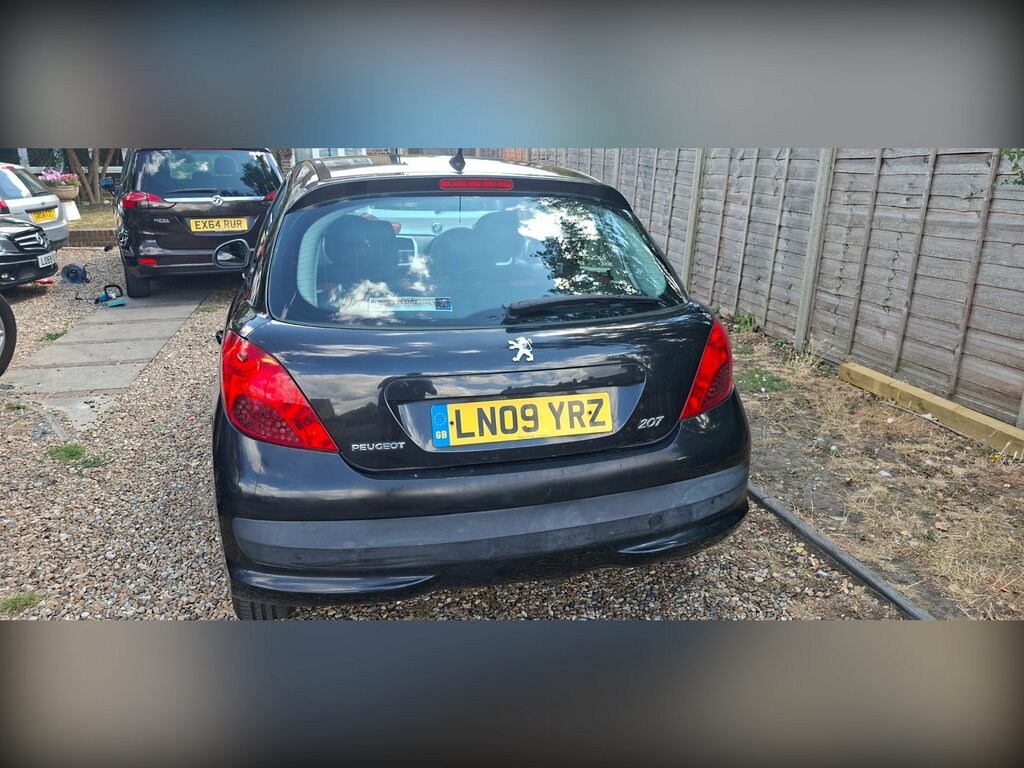 Peugeot 207 1.4 Verve Hatchback 150 Gkm, 7 Black #6