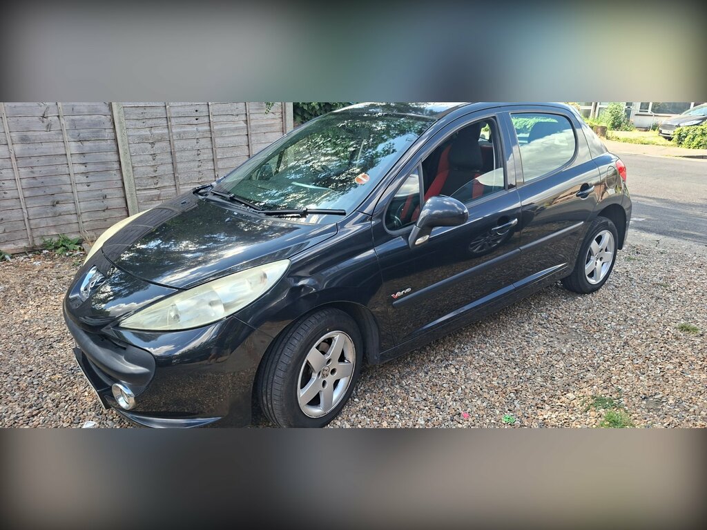 Peugeot 207 1.4 Verve Hatchback 150 Gkm, 7 Black #4