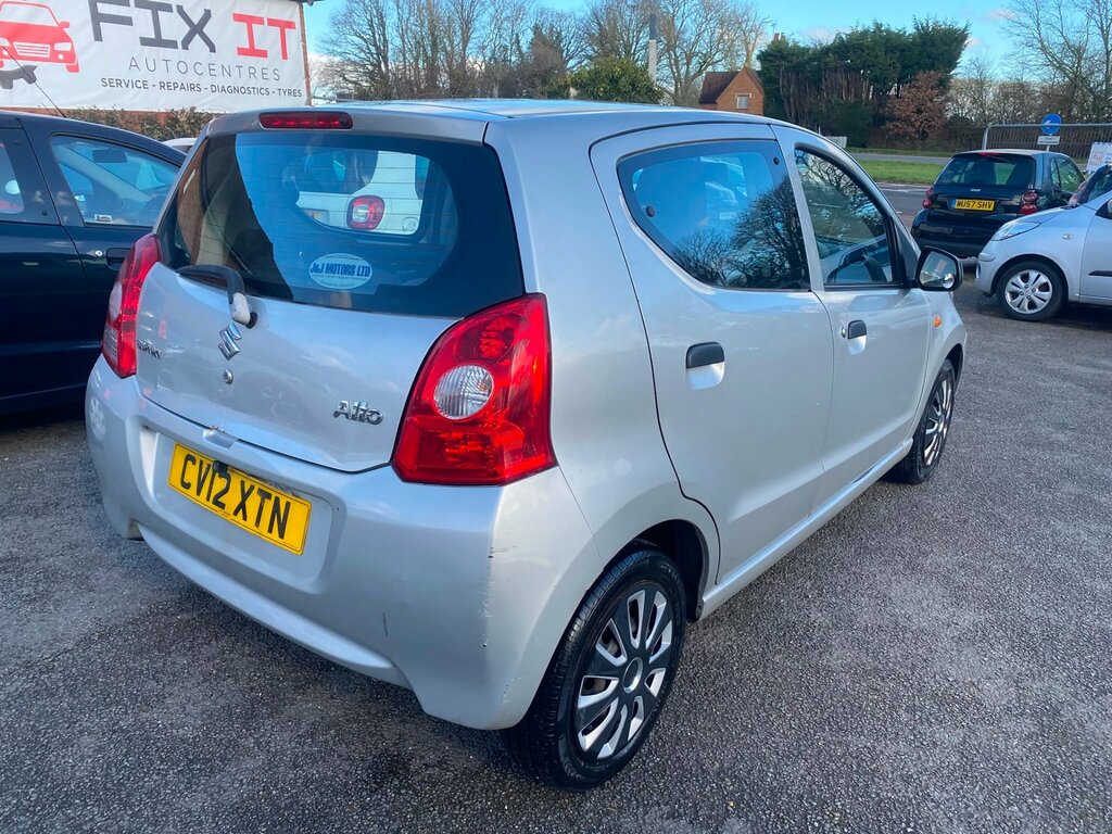 Suzuki Alto 1.0 12V Sz3 Hatchback Euro 5 68 Silver #4