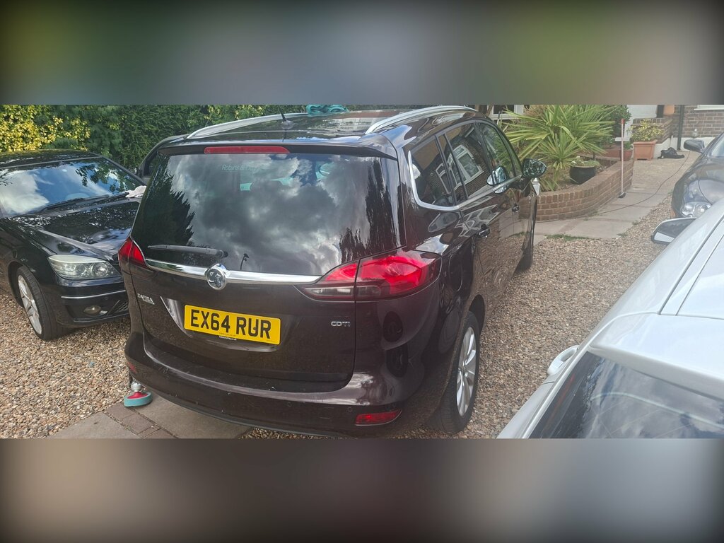 Vauxhall Zafira Tourer 2.0 Cdti Se Mpv Euro 5 130 Ps Brown #4