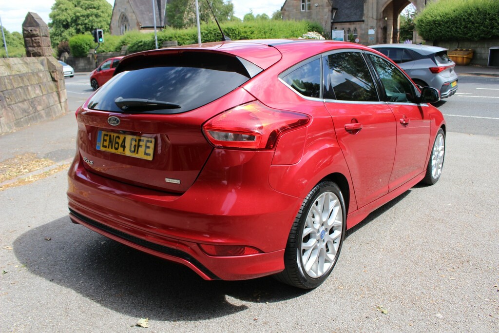 Ford Focus 1.0 T Ecoboost Zetec S 2015 EN64GFE Red #3