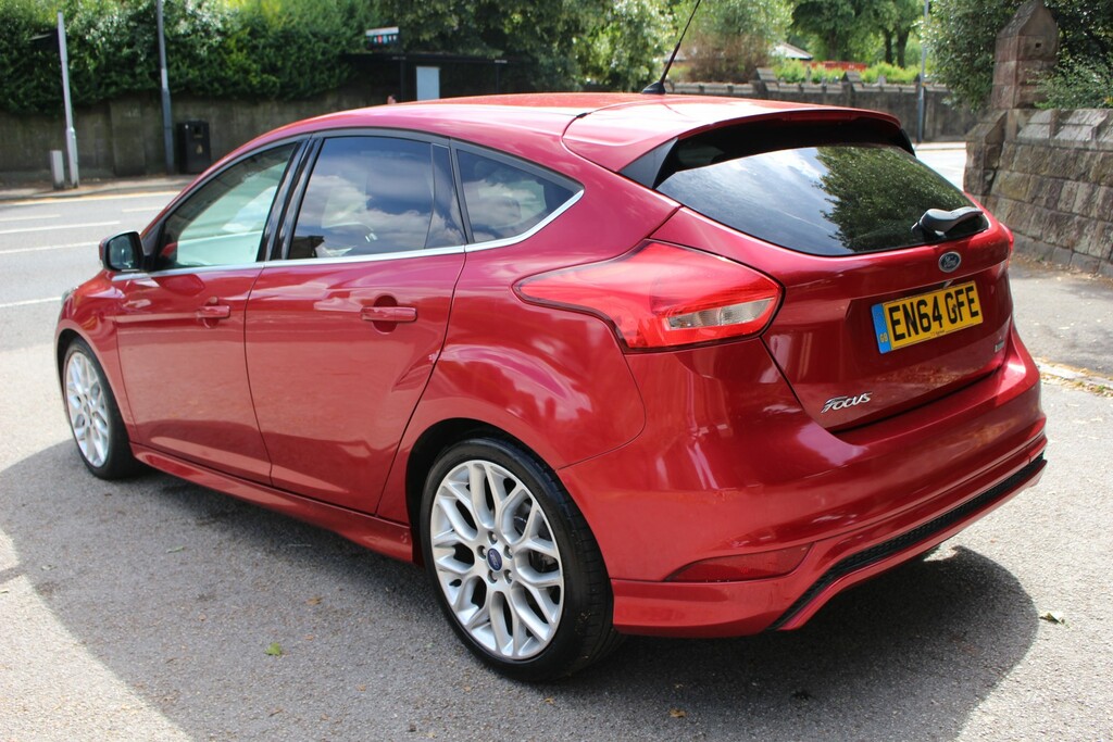 Ford Focus 1.0 T Ecoboost Zetec S 2015 EN64GFE Red #5