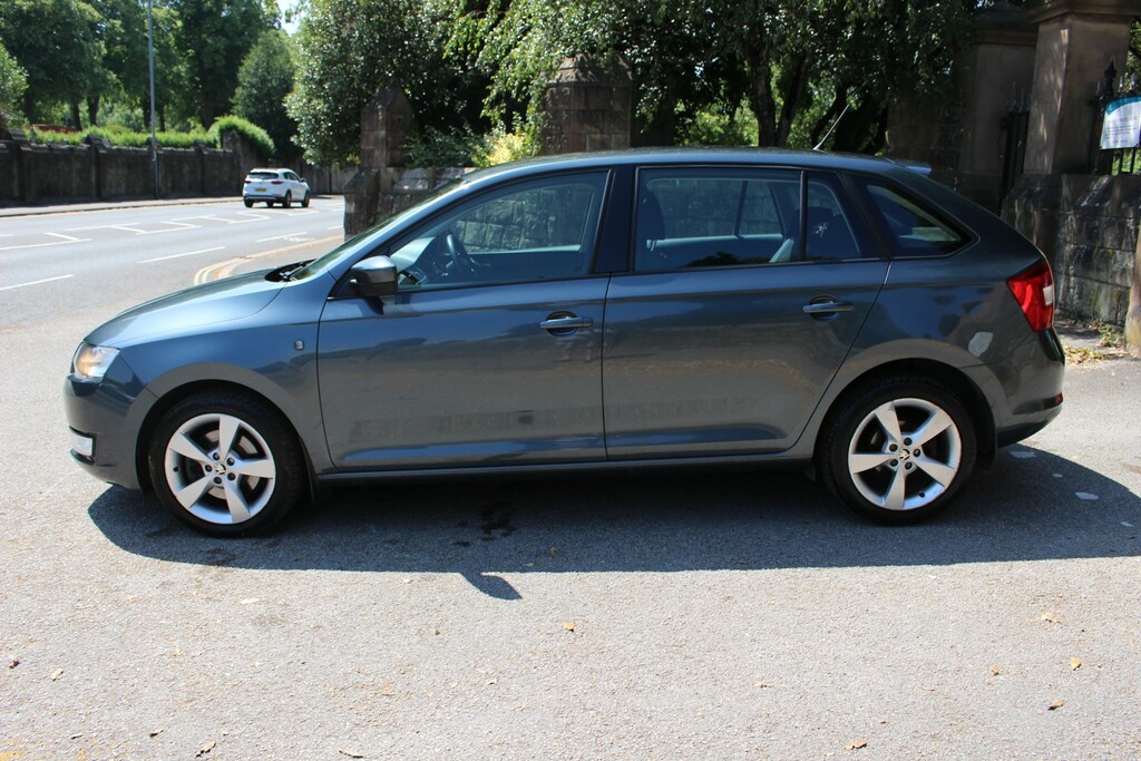 Skoda Rapid Spaceback 1.6 Tdi Se Tech 2015 FN15OTT Grey #6