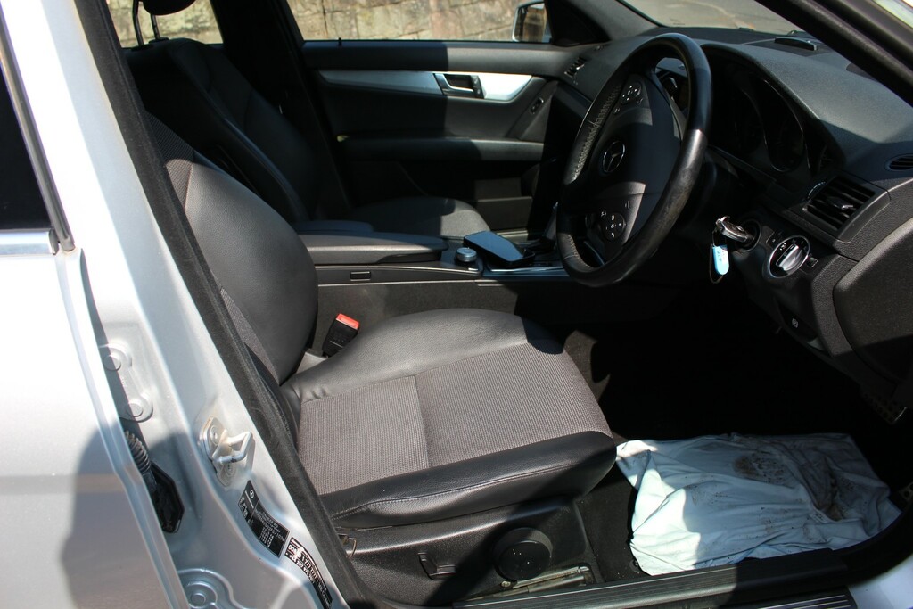 Mercedes-Benz C Class Cdi Blueefficiency Elegance Silver #22