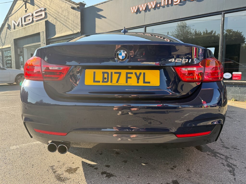 BMW 4 Series Gran Coupe 2.0 M Sport Coupe Euro 6 Ss 18 Blue #3