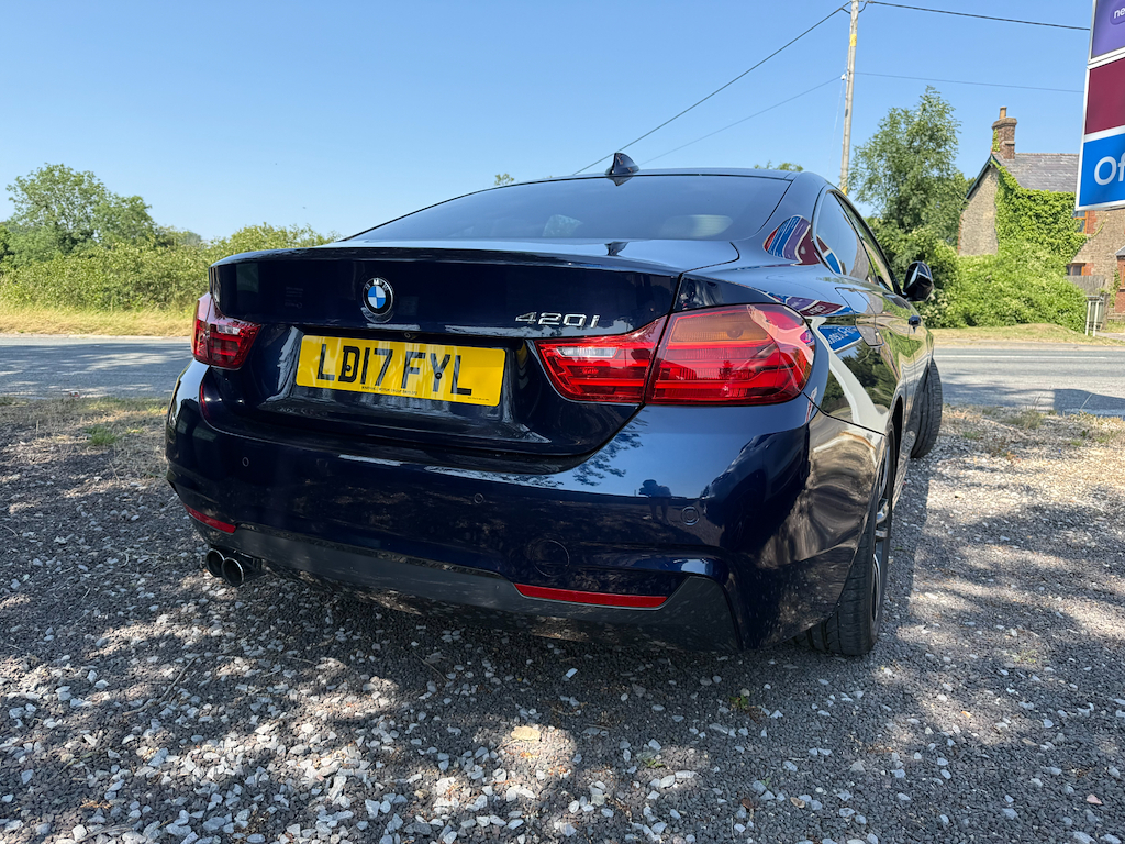 BMW 4 Series Gran Coupe 2.0 M Sport Coupe Euro 6 Ss 18 Blue #2