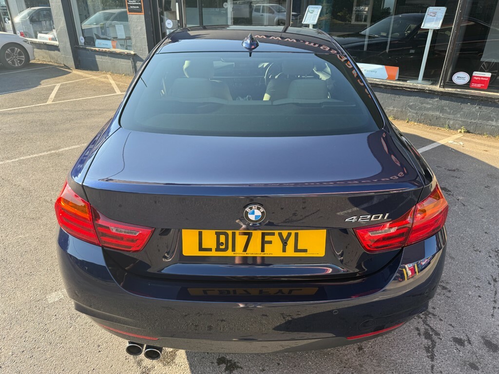 BMW 4 Series Gran Coupe 2.0 M Sport Coupe Euro 6 Ss 18 Blue #5