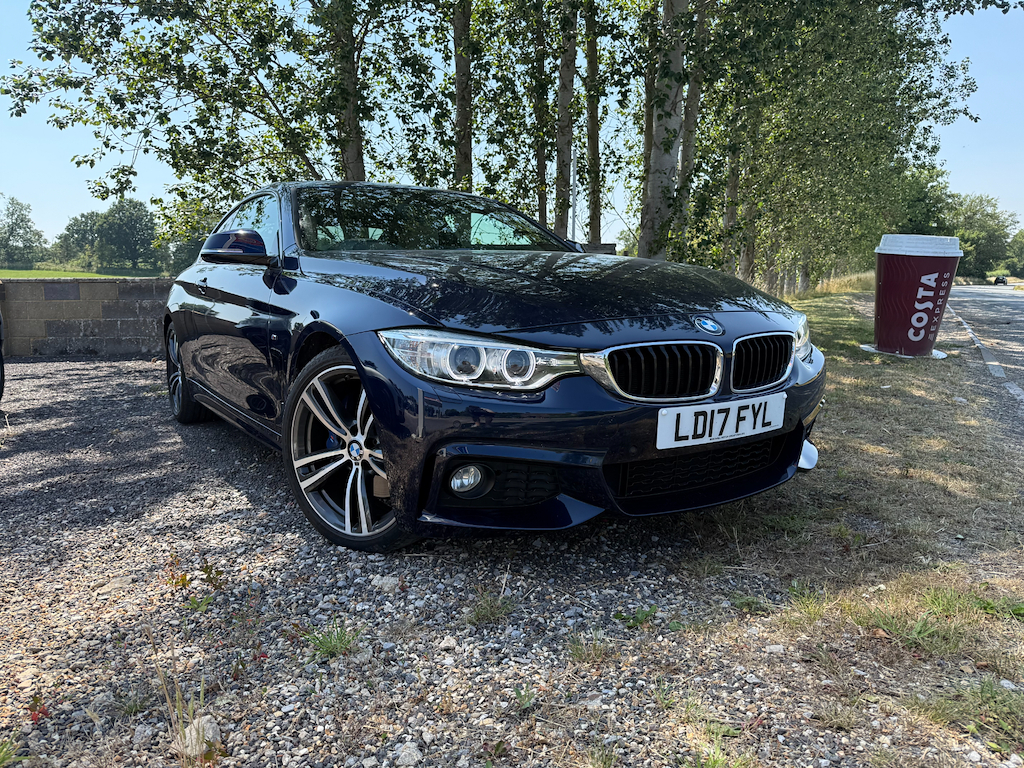 BMW 4 Series Gran Coupe 2.0 M Sport Coupe Euro 6 Ss 18 Blue