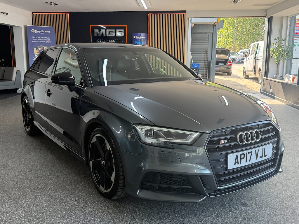 Audi S3 2.0 Tfsi Black Edition Sportback S Tron Grey