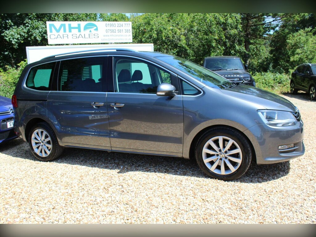 Volkswagen Sharan 2.0 Tdi Bluemotion Tech Sel Euro 5 Ss Grey #6