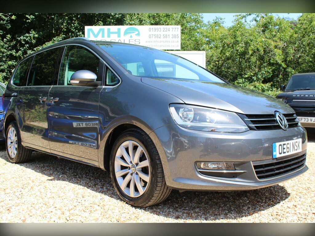 Volkswagen Sharan 2.0 Tdi Bluemotion Tech Sel Euro 5 Ss Grey #3