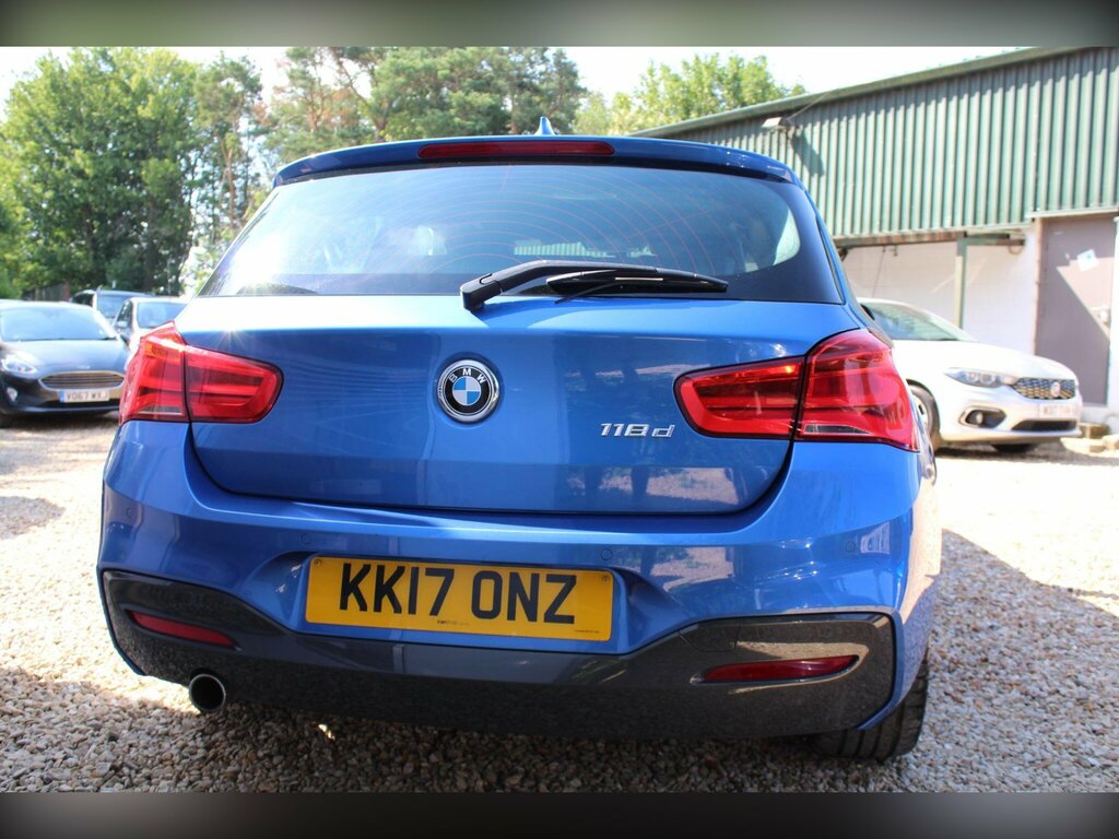 BMW 1 Series 2.0 118D M Sport Euro 6 Ss Blue #6