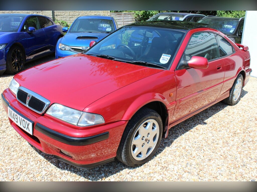 Rover 200 Coupe N149VOX Red #4