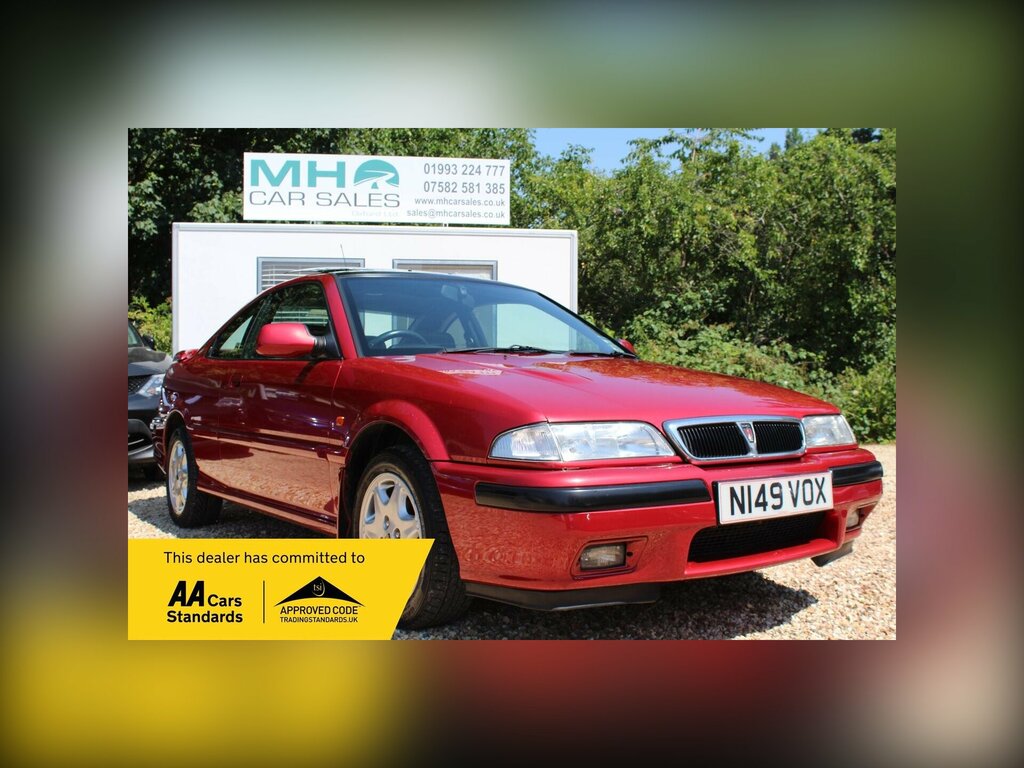 Rover 200 Coupe N149VOX Red
