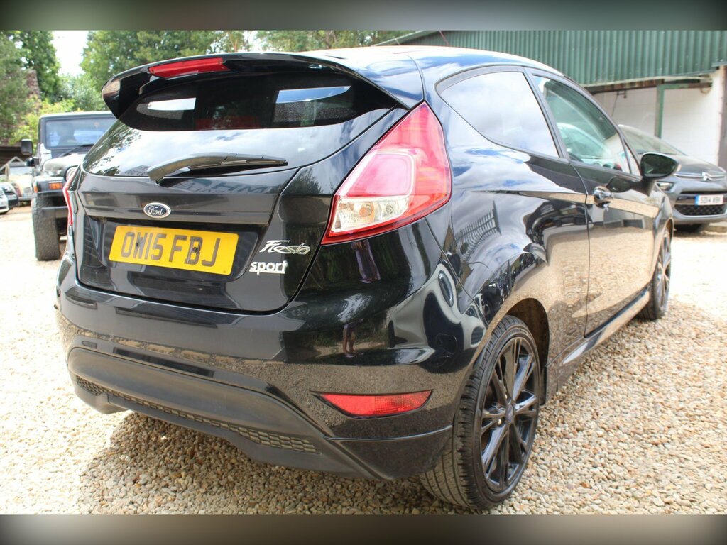 Ford Fiesta 1.0T Ecoboost Zetec S Euro 6 Ss Black #5