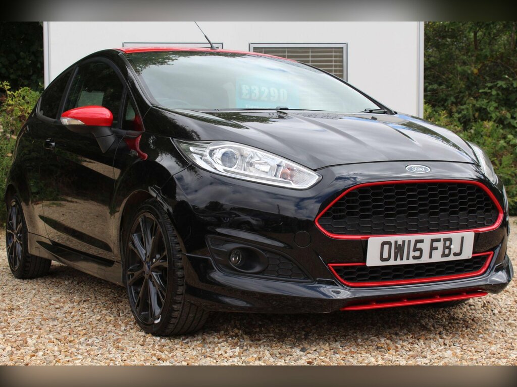 Ford Fiesta 1.0T Ecoboost Zetec S Euro 6 Ss Black
