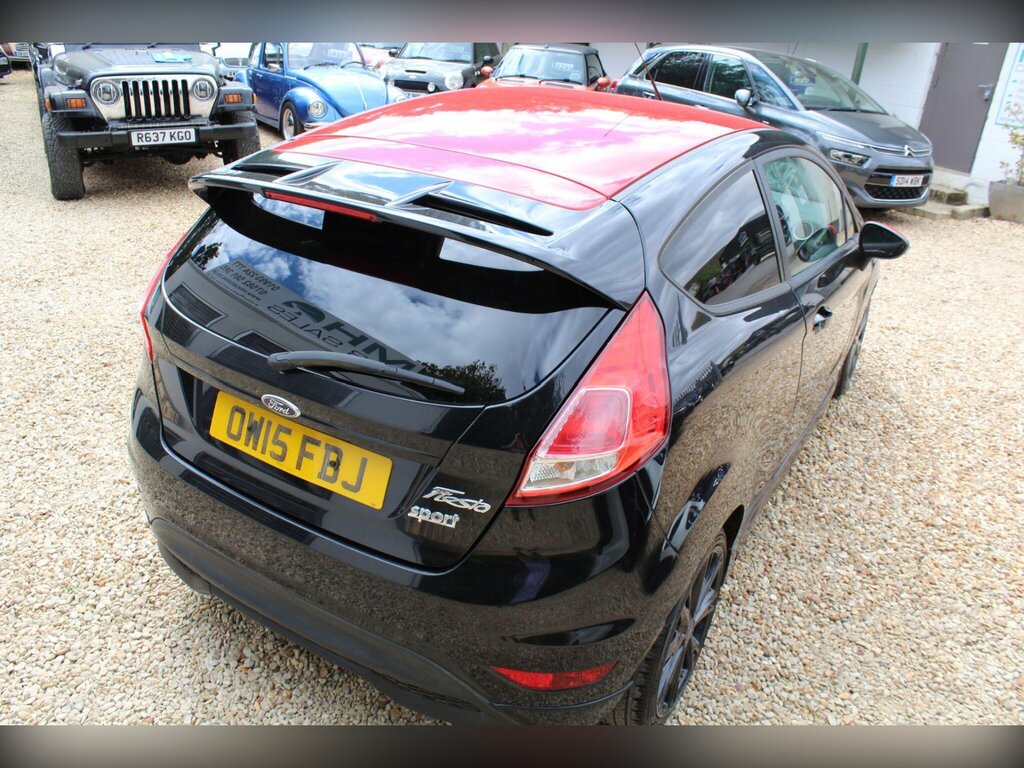 Ford Fiesta 1.0T Ecoboost Zetec S Euro 6 Ss OW15FBJ Black #3