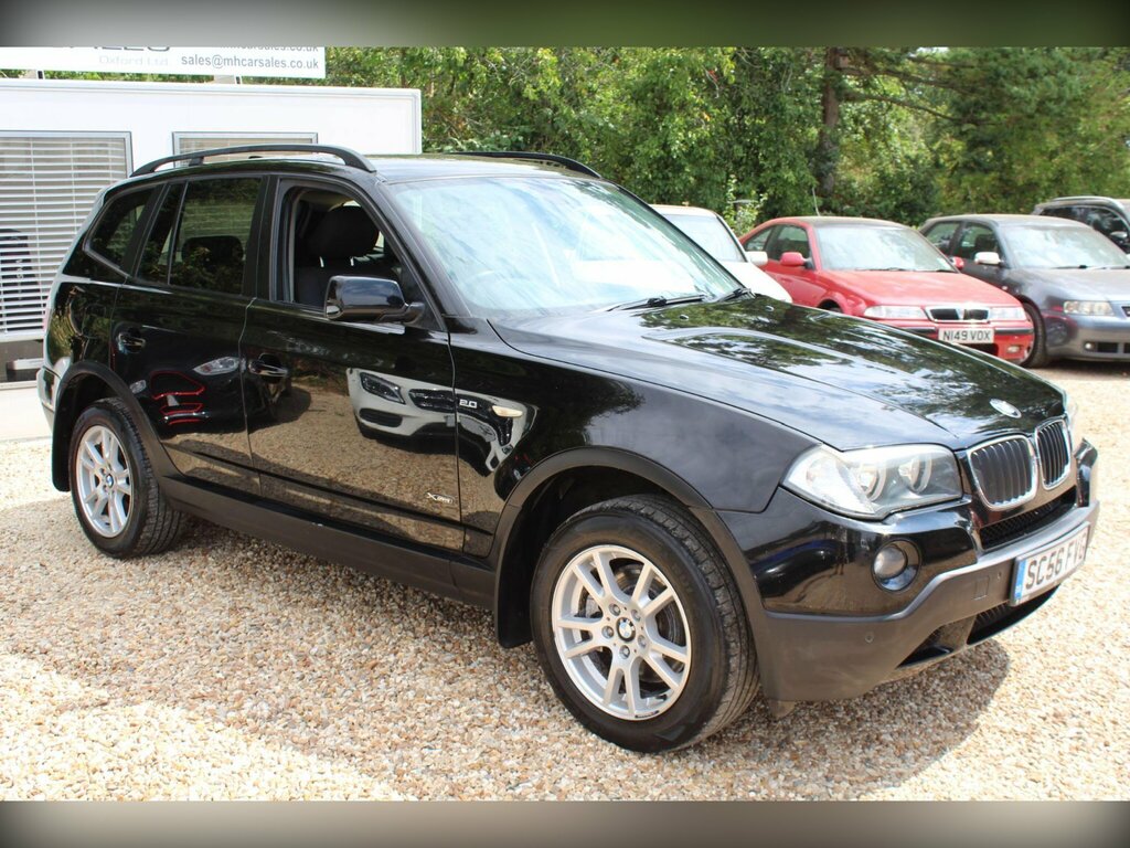 BMW X3 2.0D Se 4Wd Euro 4 Black #3