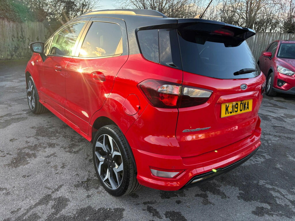 Ford Ecosport 1.0T Ecoboost St-line Euro 6 Ss KJ19OWA Red #2