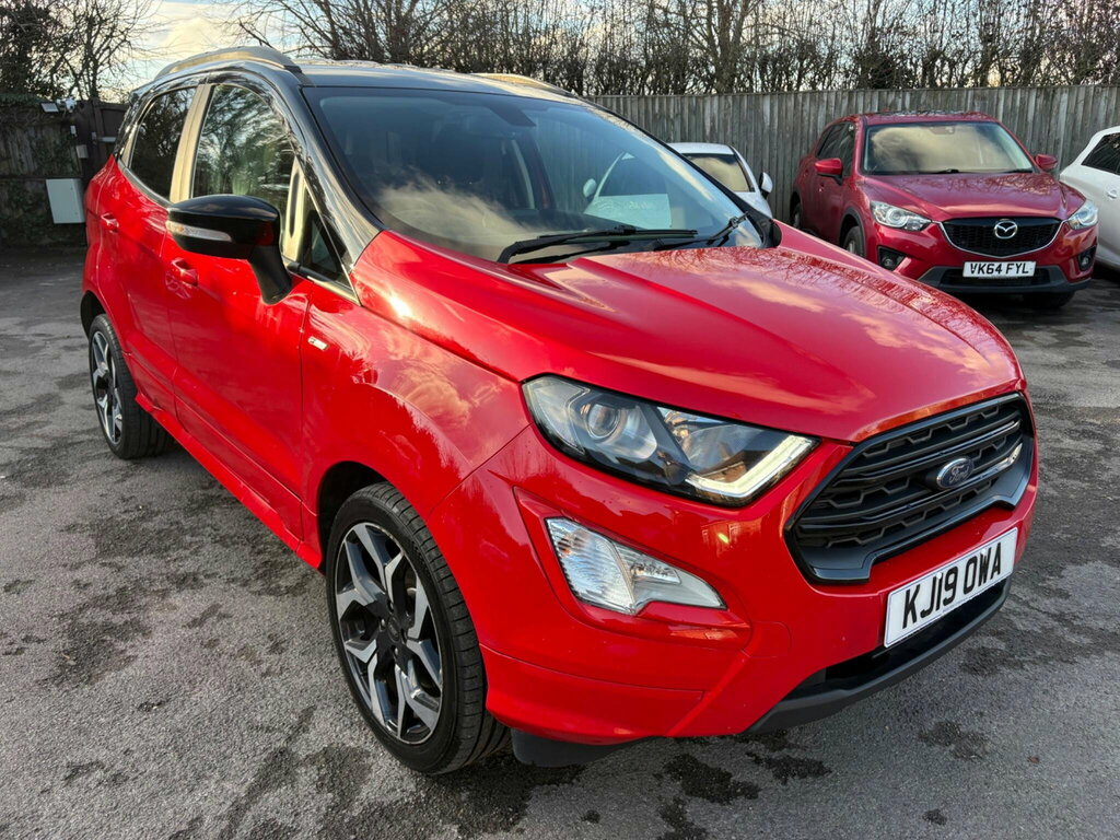 Ford Ecosport 1.0T Ecoboost St-line Euro 6 Ss KJ19OWA Red #3