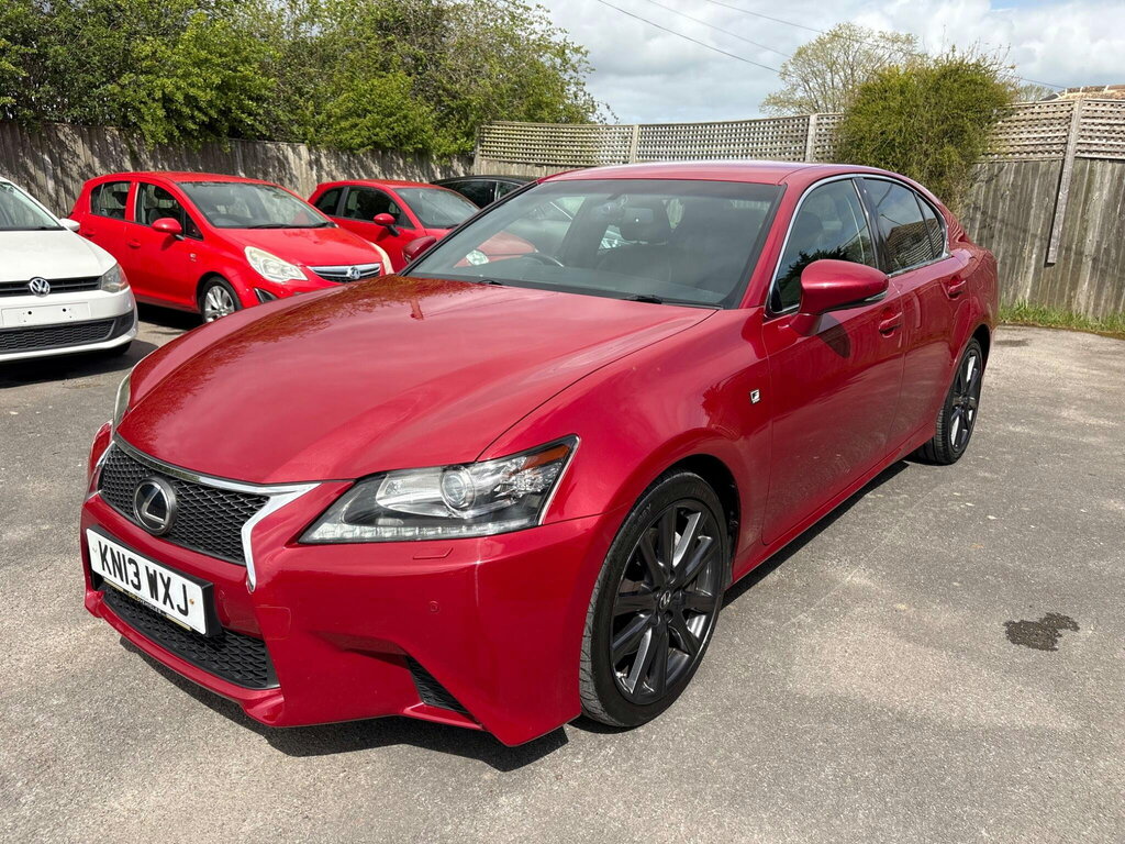 Lexus GS 2.5 250 V6 F Sport Euro 5 Red #6