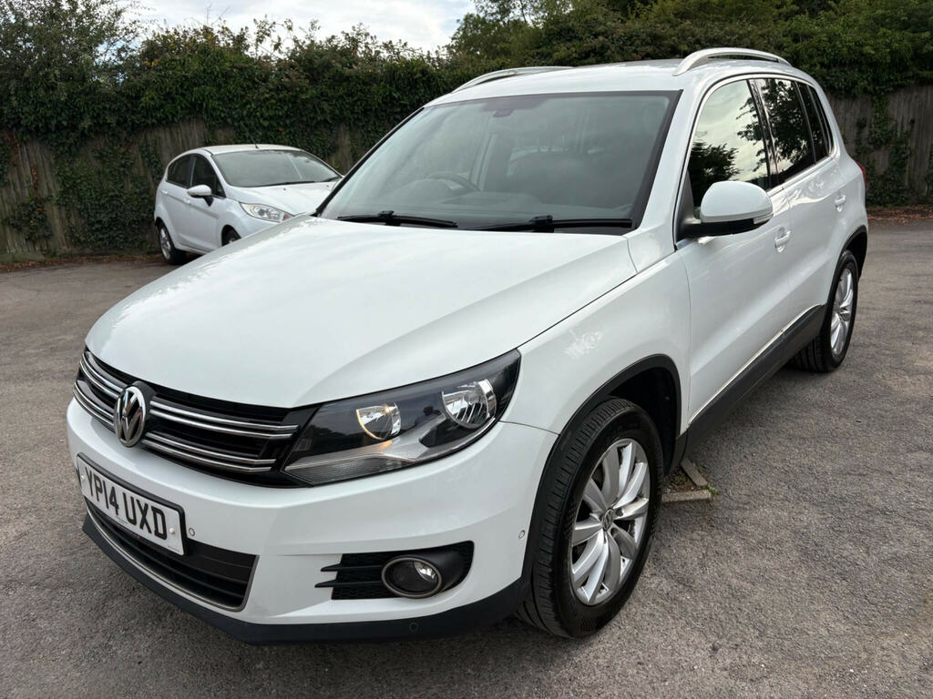 Volkswagen Tiguan 2.0 Tdi Bluemotion Tech Match 4Wd Euro 5 Ss YP14UXD White #4