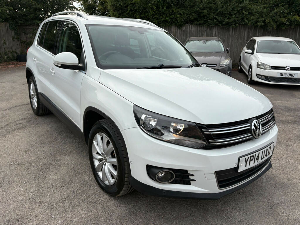 Volkswagen Tiguan 2.0 Tdi Bluemotion Tech Match 4Wd Euro 5 Ss YP14UXD White #3