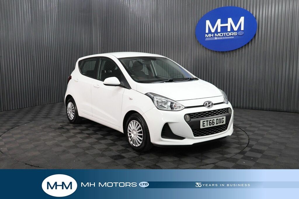 Hyundai I10 86 Bhp ET66DXG White