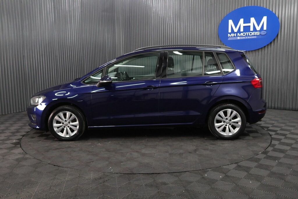 Volkswagen Golf SV Tdi Se Mpv Blue #4