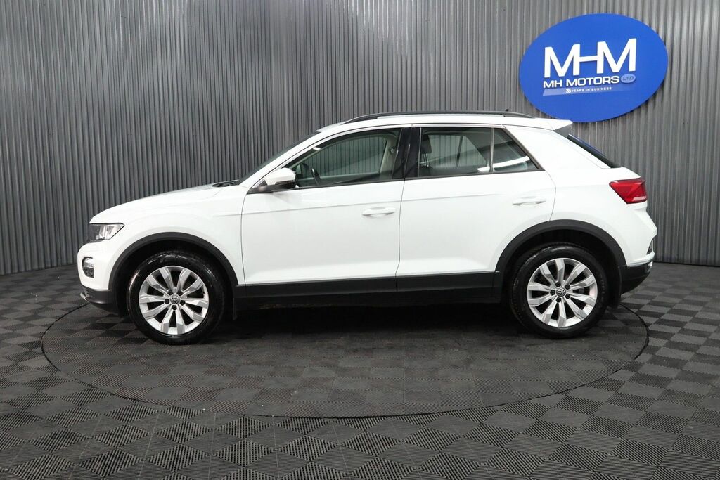 Volkswagen T-Roc Tdi Se Suv NXZ6290 White #4