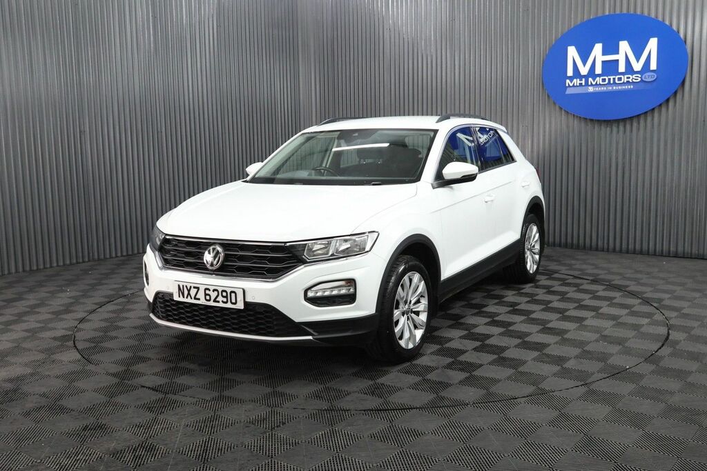 Volkswagen T-Roc Tdi Se Suv NXZ6290 White #3