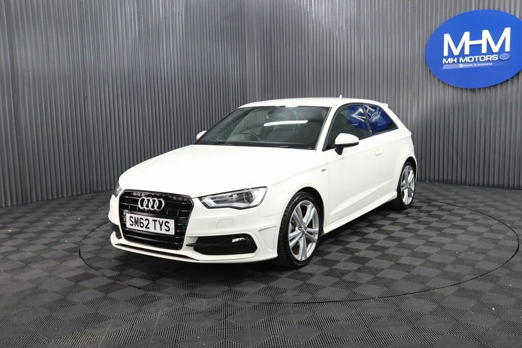 Audi A3 Tdi S Line Hatchback White #3
