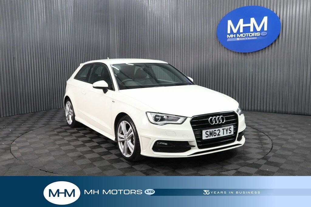 Audi A3 Tdi S Line Hatchback White