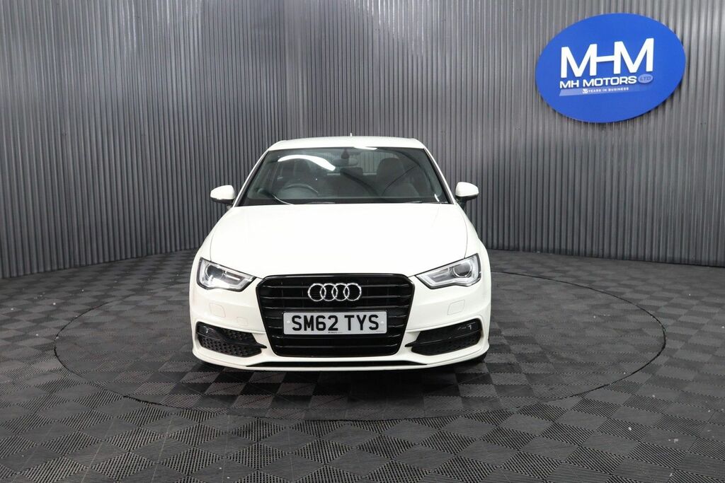 Audi A3 Tdi S Line Hatchback White #2