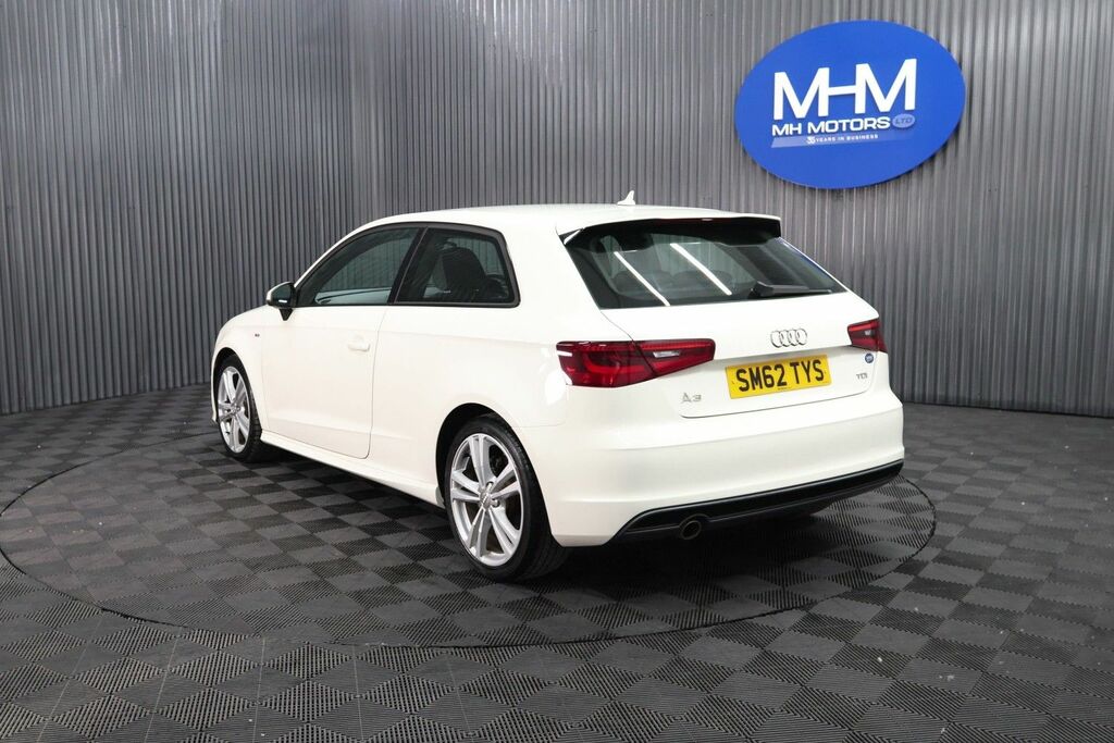 Audi A3 Tdi S Line Hatchback White #5