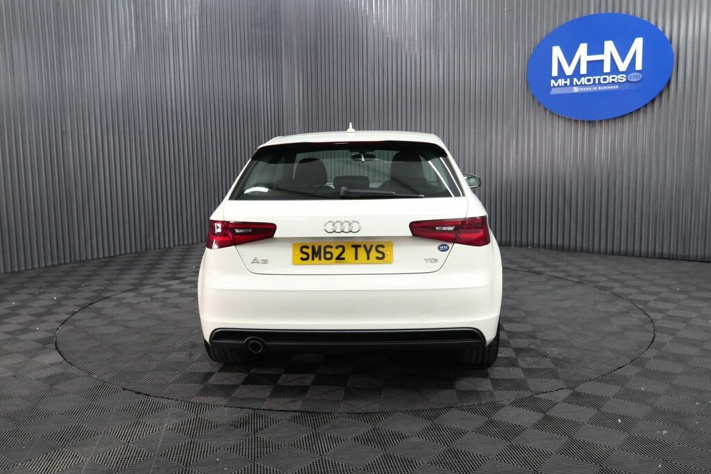 Audi A3 Tdi S Line Hatchback White #6
