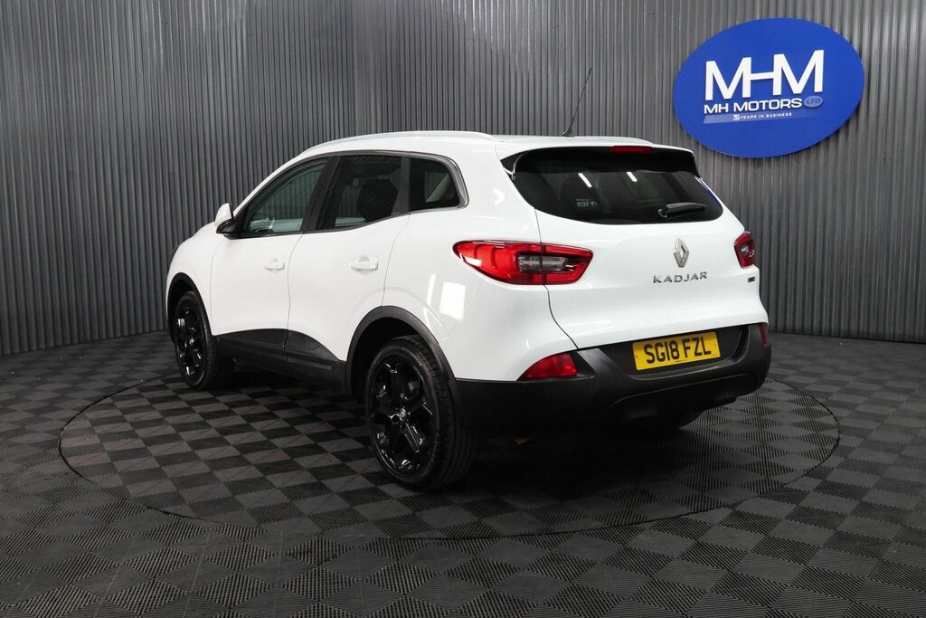 Renault Kadjar Dci Dynamique S Nav White #4
