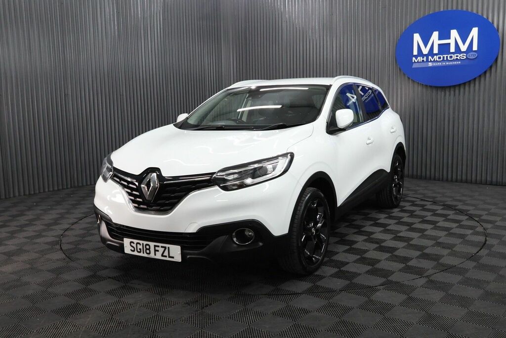 Renault Kadjar Dci Dynamique S Nav White #2