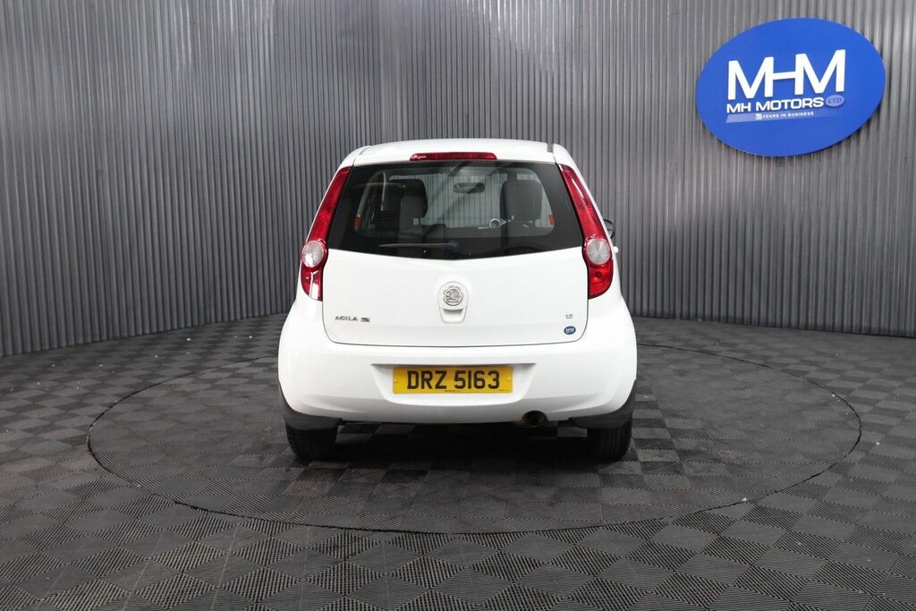 Vauxhall Agila Vvt Ecoflex S Mpv White #6