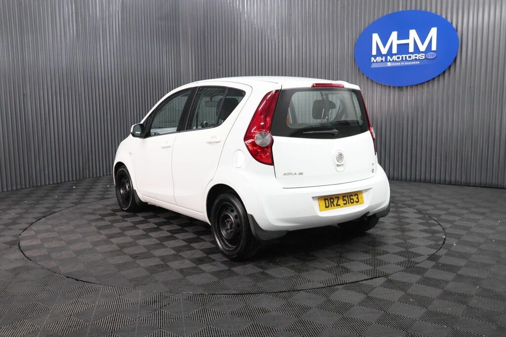 Vauxhall Agila Vvt Ecoflex S Mpv White #5
