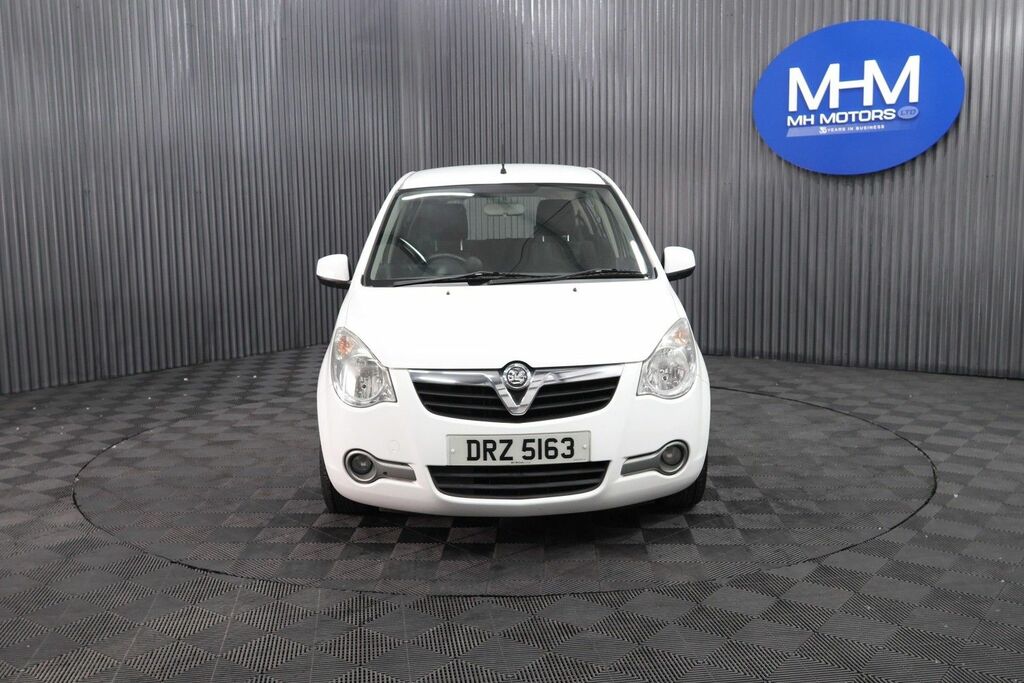 Vauxhall Agila Vvt Ecoflex S Mpv White #2