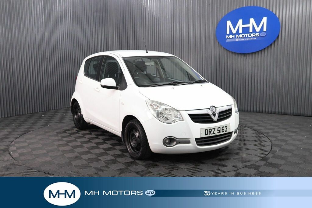 Vauxhall Agila Vvt Ecoflex S Mpv White