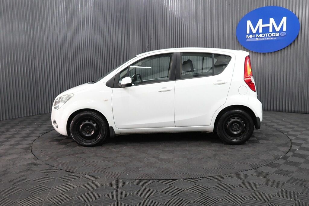 Vauxhall Agila Vvt Ecoflex S Mpv White #4