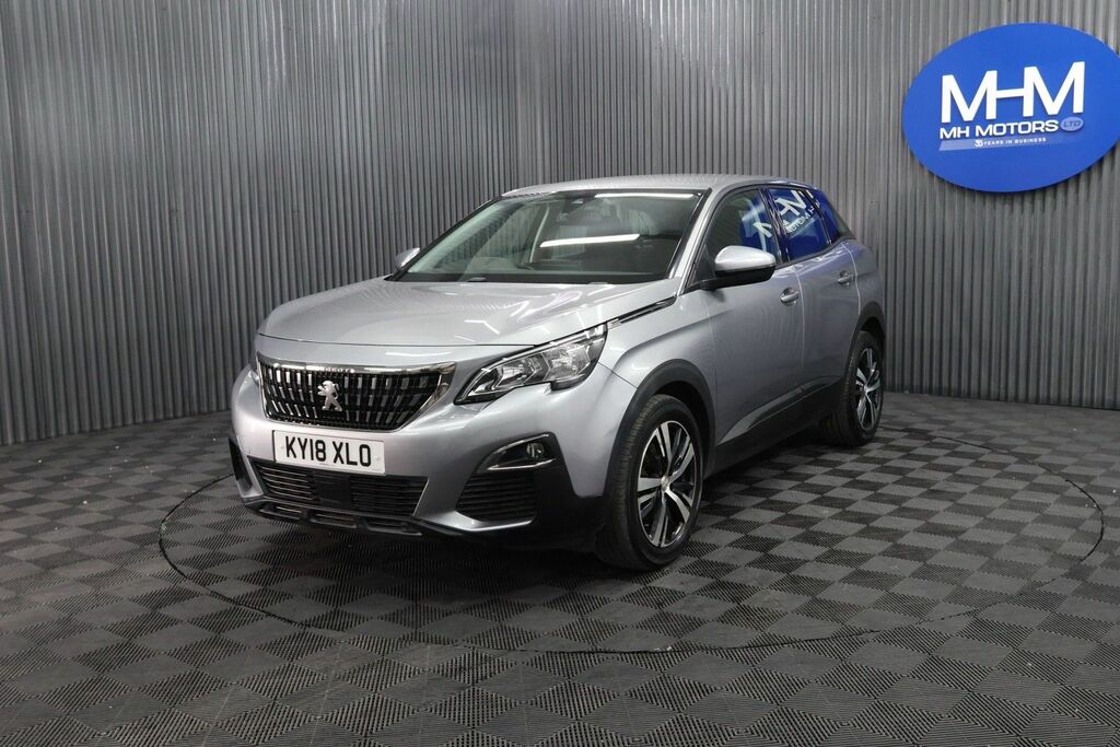 Peugeot 3008 Bluehdi Active Suv Grey #3