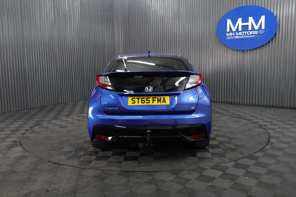 Honda Civic I-dtec Sport Hatchback Blue #6